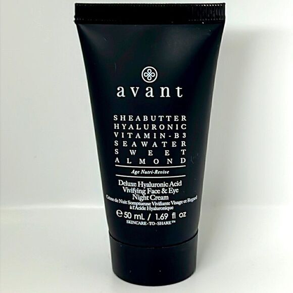 $50🌟 AVANT Deluxe Hyaluronic Acid Vivifying Face & Eye Night Cream
